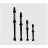 Bezdušové ventily Vittoria Multiway tubeless valve alloy - black 80 mm