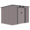 Letoss Záhradný domček na náradie OREGON 261x181x176cm, sivý Letoss Záhradný domček na náradie OREGON 261x181x176cm, sivý
