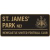Fan-shop Plechová cedule NEWCASTLE UNITED Street čierne Fan-shop Plechová cedule NEWCASTLE UNITED Street čierne