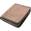 Obal na knihu se zipem D32 Hnědý Obal na knihu se zipem D32 Hnědý