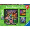 Ravensburger Puzzle - Minecraft Biomes 3x49 dílků Ravensburger Puzzle - Minecraft Biomes 3x49 dílků