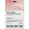 SOME BY MI Somebymi Real Snail Skin Barrier Care Mask plátenná pleťová maska so slimačím slizom 20g/1kus SOME BY MI Somebymi Real Snail Skin Barrier Care Mask plátenná pleťová maska so slimačím slizom 20g/1kus