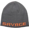 Savage Gear Čiapka Logo Beanie Rock Grey Orange Savage Gear Čiapka Logo Beanie Rock Grey Orange