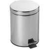 Aqualine Simple Line - Odpadkový kôš 5 l, leštená nerezová 27105 Aqualine Simple Line - Odpadkový kôš 5 l, leštená nerezová 27105