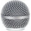 Mriežka, hlava mikrofónu Shure, STRIEBORNÁ Mriežka, hlava mikrofónu Shure, STRIEBORNÁ