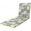 Poduška na lehátko Doppler Living 60x195 cm sivo-zelená Poduška na lehátko Doppler Living 60x195 cm sivo-zelená
