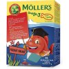 Möller’s Omega 3 Želé rybičky 45 ks, malina Möller’s Omega 3 Želé rybičky 45 ks, malina