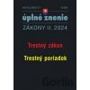Aktualizácia II/7 2024 – Trestný zákon, Trestný poriadok - kolektív autorov Aktualizácia II/7 2024 – Trestný zákon, Trestný poriadok - kolektív autorov