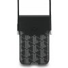 Lacoste PVC Blend Monogram Metal Logo Kapsa na Telefon XL Black