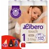 Plienky Libero Touch 2-5kg Newborn 1 (132ks) + darček 3 ks. Libero Plienky Libero Touch 2-5kg Newborn 1 (132ks) + darček 3 ks. Libero