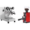 Lelit MaraX3 PL62X3, stainless steel + Eureka Mignon Libra 65 All Purpose, CR ferrari red Lelit MaraX3 PL62X3, stainless steel + Eureka Mignon Libra 65 All Purpose, CR ferrari red