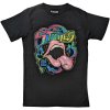 Tričko The Rolling Stones - Some Girls Neon Tongue, Unisex,Čierna,XL Tričko The Rolling Stones - Some Girls Neon Tongue, Unisex,Čierna,XL