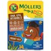 MOLLER´S Omega 3 Želé rybičky žuvacie tablety, príchuť Cola 1x45 ks MOLLER´S Omega 3 Želé rybičky žuvacie tablety, príchuť Cola 1x45 ks