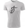 Fotbalista silueta - Pánske tričko Fantasy športové - 3XL ( Biela ) Fotbalista silueta - Pánske tričko Fantasy športové - 3XL ( Biela )