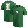 Fanatics detské tričko #91 Tyler Seguin Dallas Stars Stack Logo Name & Number