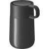 WMF Termohrnček - antracitový matný - nerezová oceľ 18/10 - polypropylén - 300 ml - dvojstenný - s držadlom WMF Termohrnček - antracitový matný - nerezová oceľ 18/10 - polypropylén - 300 ml - dvojstenný - s držadlom
