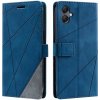 Knižkové puzdro Rhombus modré – Samsung Galaxy A06 Knižkové puzdro Rhombus modré – Samsung Galaxy A06