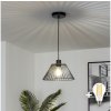 | Brilagi - LED luster na lanku CERIA WIRE 1xE27/40W/230V priemer 30 cm čierna | EG300169+EG300163 | Brilagi - LED luster na lanku CERIA WIRE 1xE27/40W/230V priemer 30 cm čierna | EG300169+EG300163