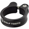 WOLF TOOTH čierna sedlová objímka 28.6mm WOLF TOOTH čierna sedlová objímka 28.6mm
