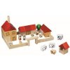 Detoa Drevená stavebnica Farma 100 ks Detoa Drevená stavebnica Farma 100 ks