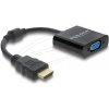 Delock Adaptér ze samec konektoru HDMI na zásuvkový černá 61077 Delock Adaptér ze samec konektoru HDMI na zásuvkový černá 61077
