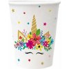 Papierový pohár PAW Eco 250 ml Unicorn Party / 10 ks Papierový pohár PAW Eco 250 ml Unicorn Party / 10 ks