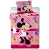 FARO Obliečky do detskej postieľky Disney Minnie pink 100 x 135 FARO Obliečky do detskej postieľky Disney Minnie pink 100 x 135