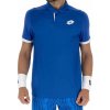 Tricouri polo bărbați Lotto Tech IV D3 - Modrý (L) Tricouri polo bărbați Lotto Tech IV D3 - Modrý (L)