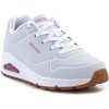 Skechers Nízke tenisky Stand On Air 310024L-WHP White/H.Pink Biela Skechers Nízke tenisky Stand On Air 310024L-WHP White/H.Pink Biela
