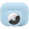 AppleKing 2v1 silikónový ochranný obal pre AirPods Pro / AirTag 1 / 2 - modrý - možnosť vrátiť tovar ZADARMO do 30tich dní AppleKing 2v1 silikónový ochranný obal pre AirPods Pro / AirTag 1 / 2 - modrý - možnosť vrátiť tovar ZADARMO do 30tich dní