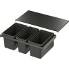 VS ENVI Flex XS-256 systém na třídění odpadu KB 800 mm, 2×16/1×12 litrů, lava VS ENVI Flex XS-256 systém na třídění odpadu KB 800 mm, 2×16/1×12 litrů, lava