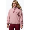 Dámska fleecová mikina Columbia Helvetia II Cropped Half Snap Fleece eraser pink/fig/rich wine Dámska fleecová mikina Columbia Helvetia II Cropped Half Snap Fleece eraser pink/fig/rich wine