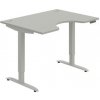Pracovný stôl Motion Ergo, PO, 2S, 120x70,5-120,5x90 cm, sivá/sivá Pracovný stôl Motion Ergo, PO, 2S, 120x70,5-120,5x90 cm, sivá/sivá