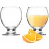 HOME Pohár sklenený na džús 280ml 11x6,3 cm HOME Pohár sklenený na džús 280ml 11x6,3 cm