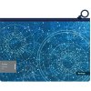 BERLINGO Zodiac, plastová obálka A4 so zipsom, efekt brokátu BERLINGO Zodiac, plastová obálka A4 so zipsom, efekt brokátu