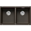 Blanco Subline 350/350 Silgranitový drez, 76x46 cm, kávová 523583 Blanco Subline 350/350 Silgranitový drez, 76x46 cm, kávová 523583