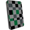 Picasee Powerbanka s MagSafe 5 000 mAh Šedá - Block Grid Picasee Powerbanka s MagSafe 5 000 mAh Šedá - Block Grid