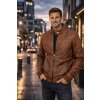 Max Original Leather Pánska kožená bunda-bomber 167 cognac (M 44-46) - Cognac - M Max Original Leather Pánska kožená bunda-bomber 167 cognac (M 44-46) - Cognac - M