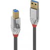 Kábel USB 3.2 Gen 1, A-B M/M 3m, 5Gbps, sivý, Cromo Line, pozl. konektor Kábel USB 3.2 Gen 1, A-B M/M 3m, 5Gbps, sivý, Cromo Line, pozl. konektor