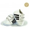 Botasky pre Handmade bábiku - Adidas, biele Botasky pre Handmade bábiku - Adidas, biele