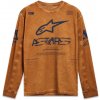 Alpinestars triko Nook knit dlhý rukáv zrzavé