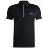 Tricouri polo bărbați BOSS Paddy Shirt In Quick-Dry Ribbed Fabric - Modrý (S) Tricouri polo bărbați BOSS Paddy Shirt In Quick-Dry Ribbed Fabric - Modrý (S)