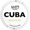 CUBA WHITE Banana Hit 16 mg 20 vrecúšok