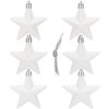 Springos CA1147 VIANOČNÉ OZDOBY HVIEZDIČKY 6 KS.