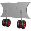 Prepravné Kolieska Kolibri Suprod EW200 Čierno/Červené Prepravné Kolieska Kolibri Suprod EW200 Čierno/Červené