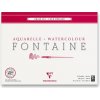 Akvarelový blok Clairefontaine Fontaine Cold Pressed - 30 x 40 cm, 25 listov, 300 g Akvarelový blok Clairefontaine Fontaine Cold Pressed - 30 x 40 cm, 25 listov, 300 g