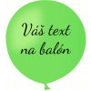 Svet balonku Balón s textom Svetlozelený 80 cm
