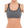 Dragonfly, Fitness podprsenka Nicole 22, šedá melange / čierna M Dragonfly, Fitness podprsenka Nicole 22, šedá melange / čierna M