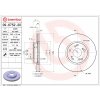 BREMBO Brzdový kotúč 09.6752.20 BREMBO Brzdový kotúč 09.6752.20