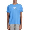 Alpha Industries Basic T ML Mediterianian Blue tričko pánske Farba: modrá, Veľkosť: M Alpha Industries Basic T ML Mediterianian Blue tričko pánske Farba: modrá, Veľkosť: M